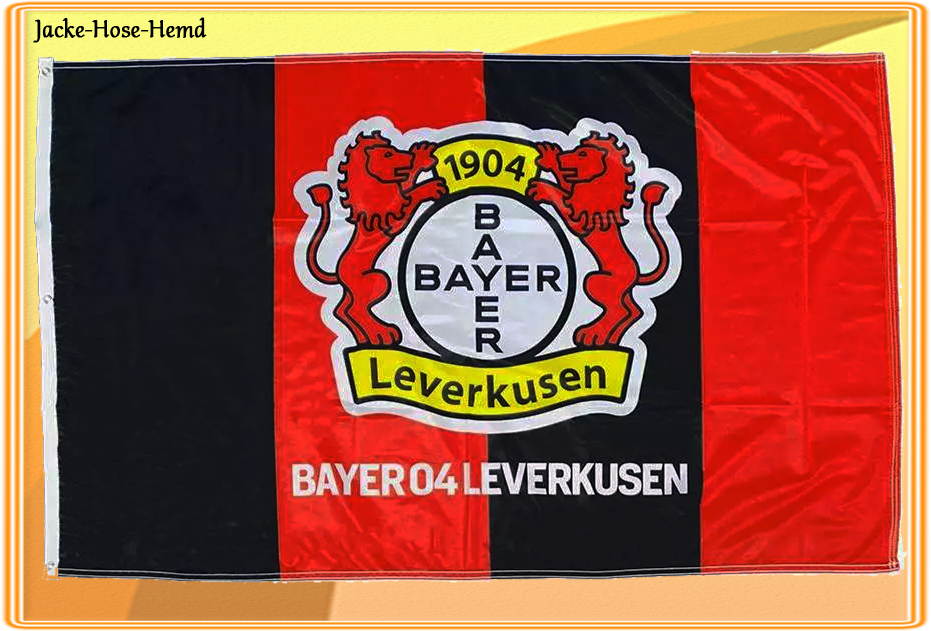 Bayer 04 Leverkusen Hissfahne