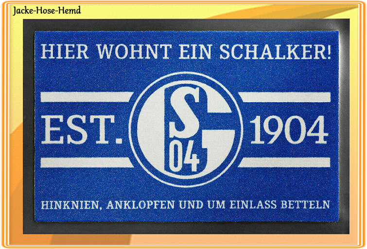 FC Schalke 04 Fußmatte