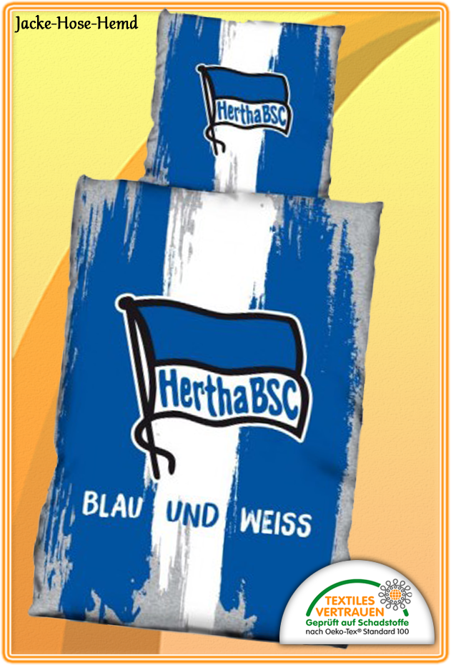 Hertha BSC Blau Bettwäsche