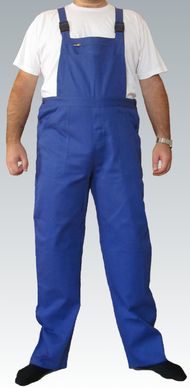 Klempner Latzhose in kornblau