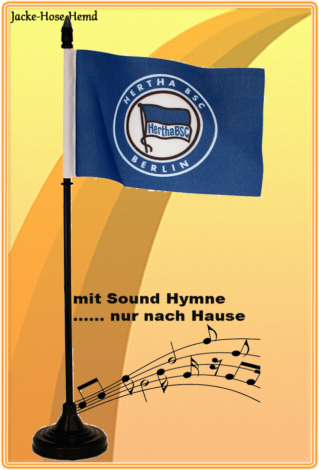 Berlin Hertha BSC Soundfahne
