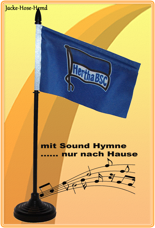 Soundfahne Hertha BSC