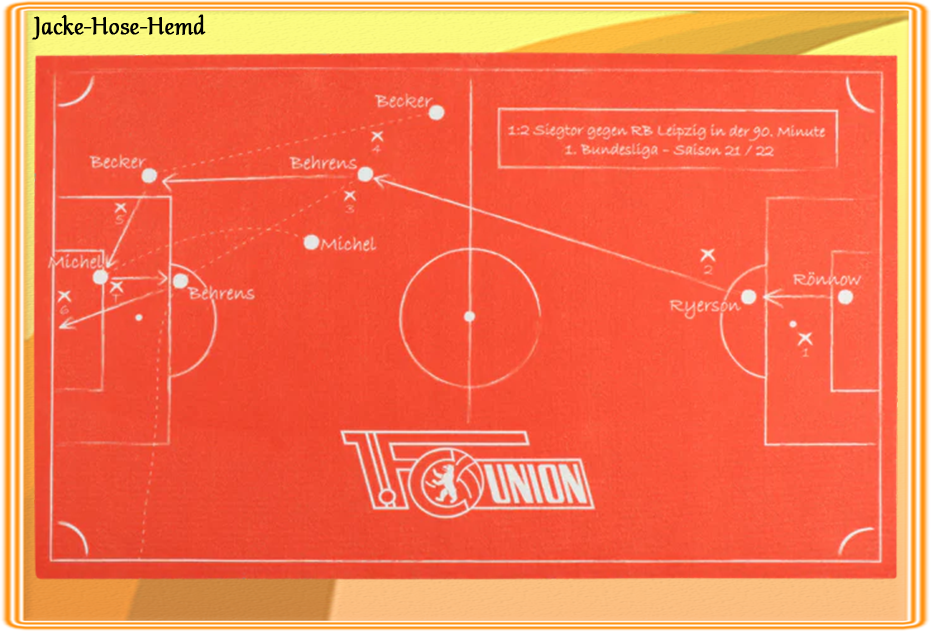 1. FC Union Berlin Matte Siegtor