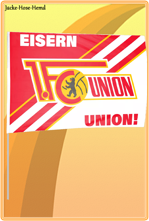 1. FC Union Berlin Stockfahne