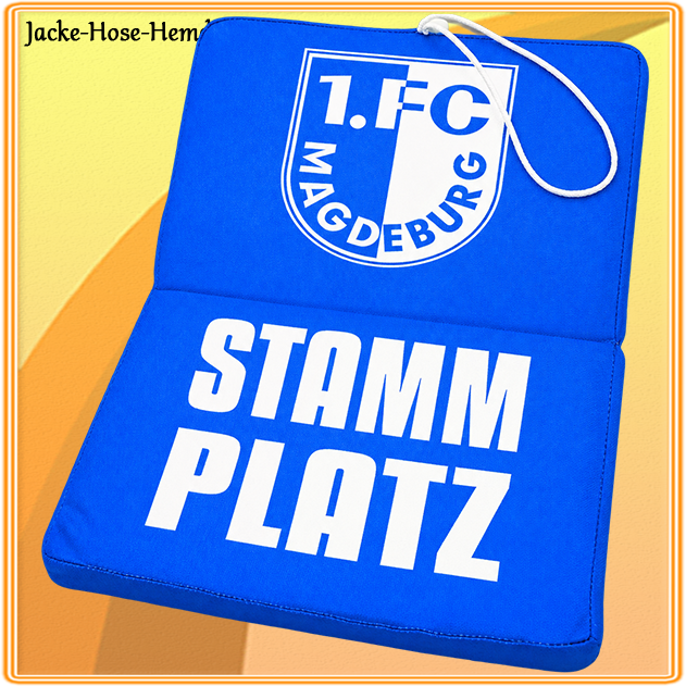 1.FC Magdeburg Klappkissen