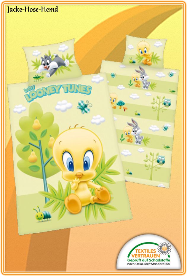 Babybettwäsche Looney Tunes