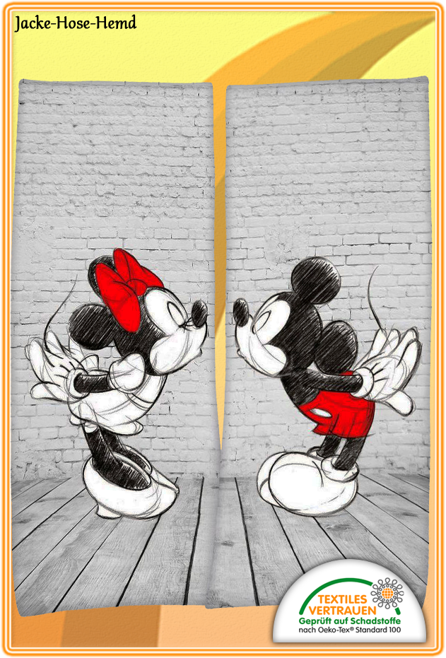 Badetuch Mickey Minnie
