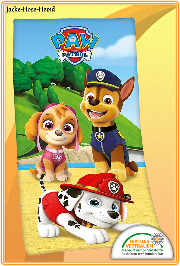 Badetuch Paw Patrol