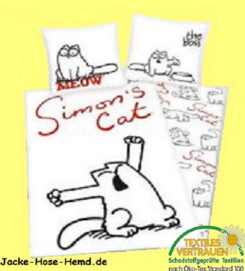 Bettwäsche  Simon's Cat