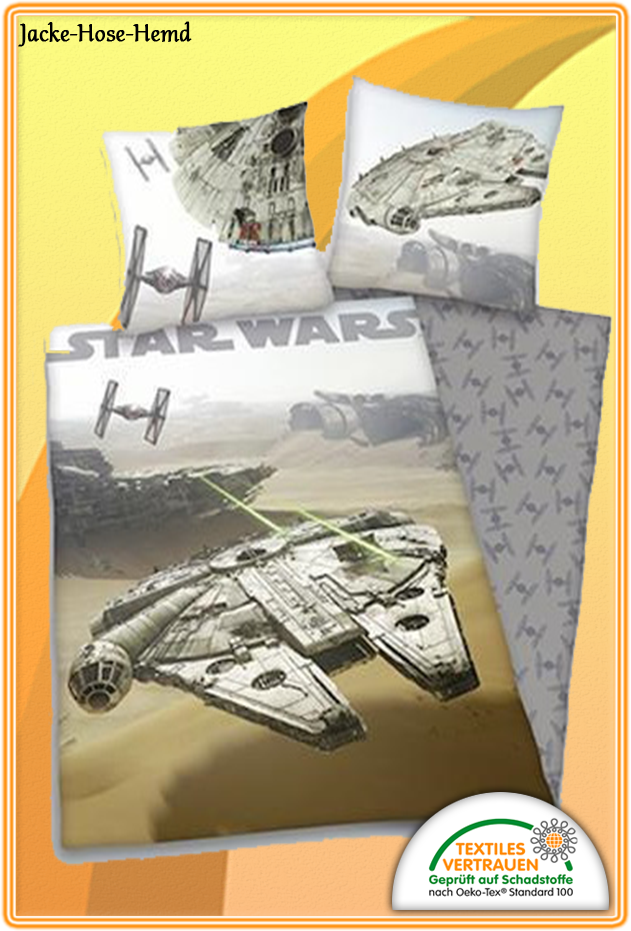 Bettwäsche Flanell Star Wars