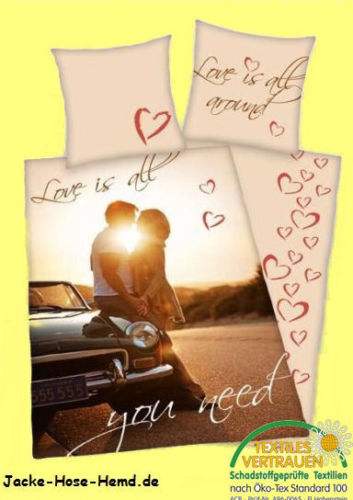 Bettwäsche Love is all you need