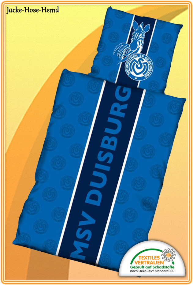 Bettwäsche MSV Duisburg 