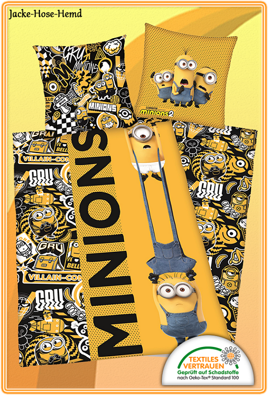 Bettwäsche Minions 2