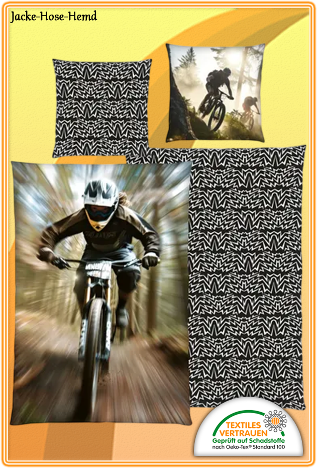Bettwäsche Mountainbike