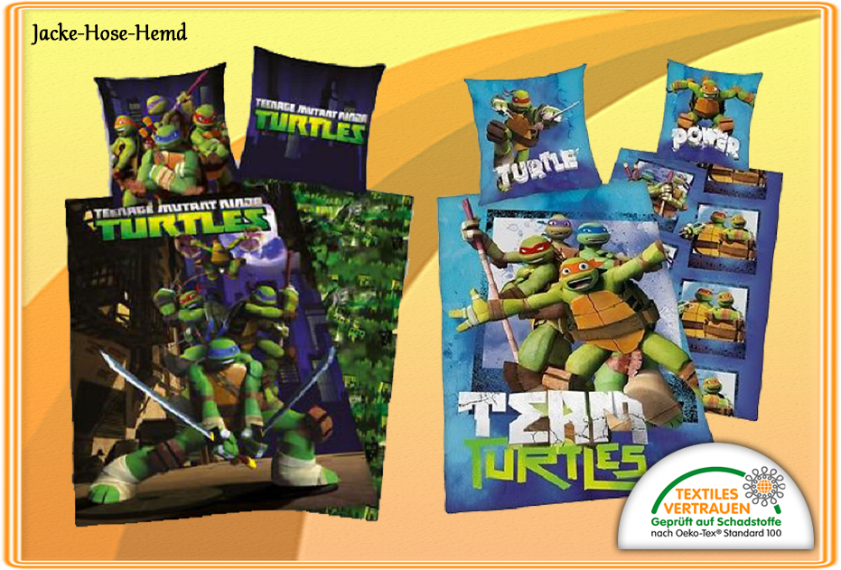 Bettwäsche Ninja Turtles