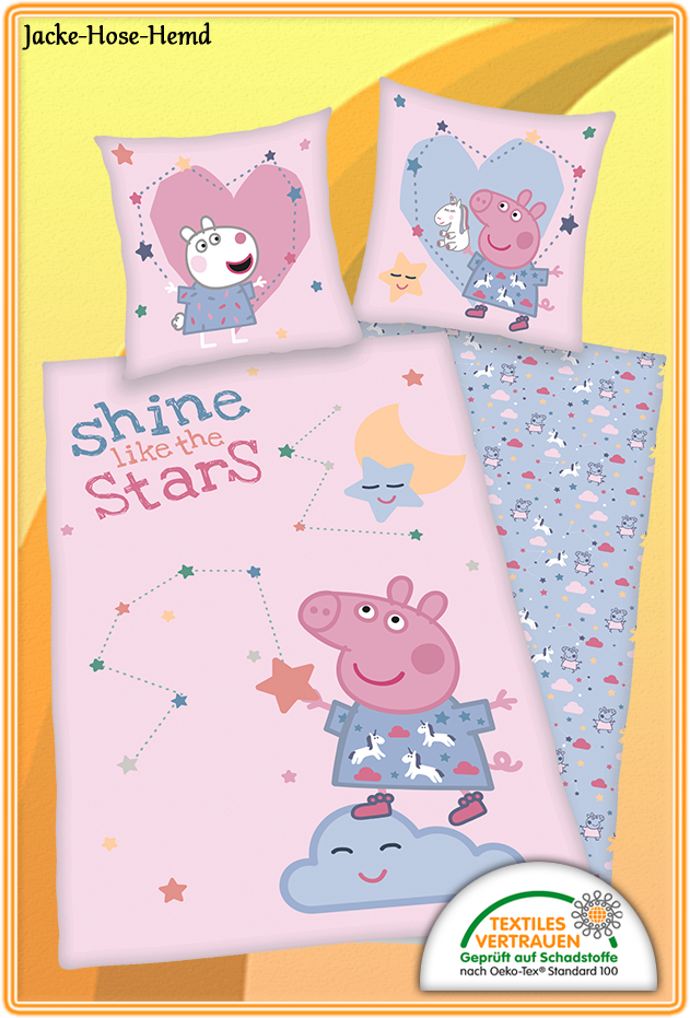 Bettwäsche Peppa Pig
