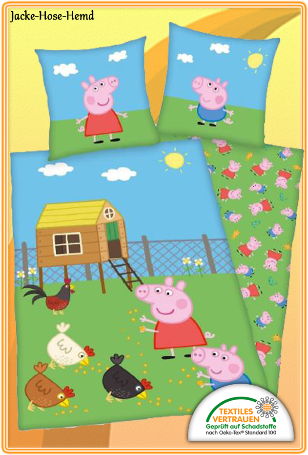 Bettwäsche Peppa Pig