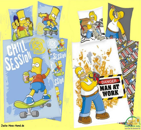 Bettwäsche The Simpsons