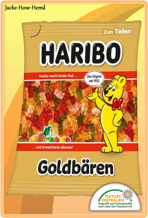 Haribo Goldbären Decke