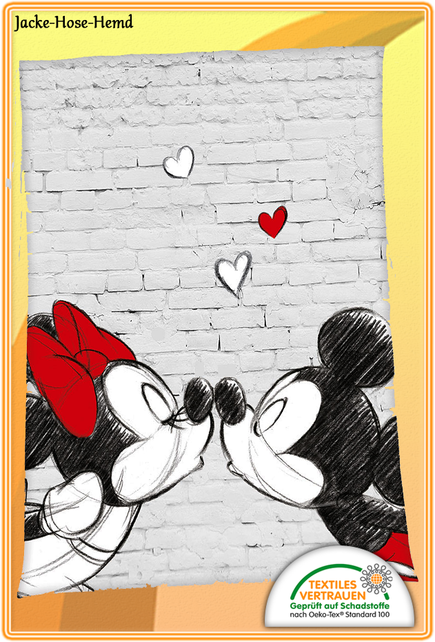 Decke Minnie & Mickey Mouse