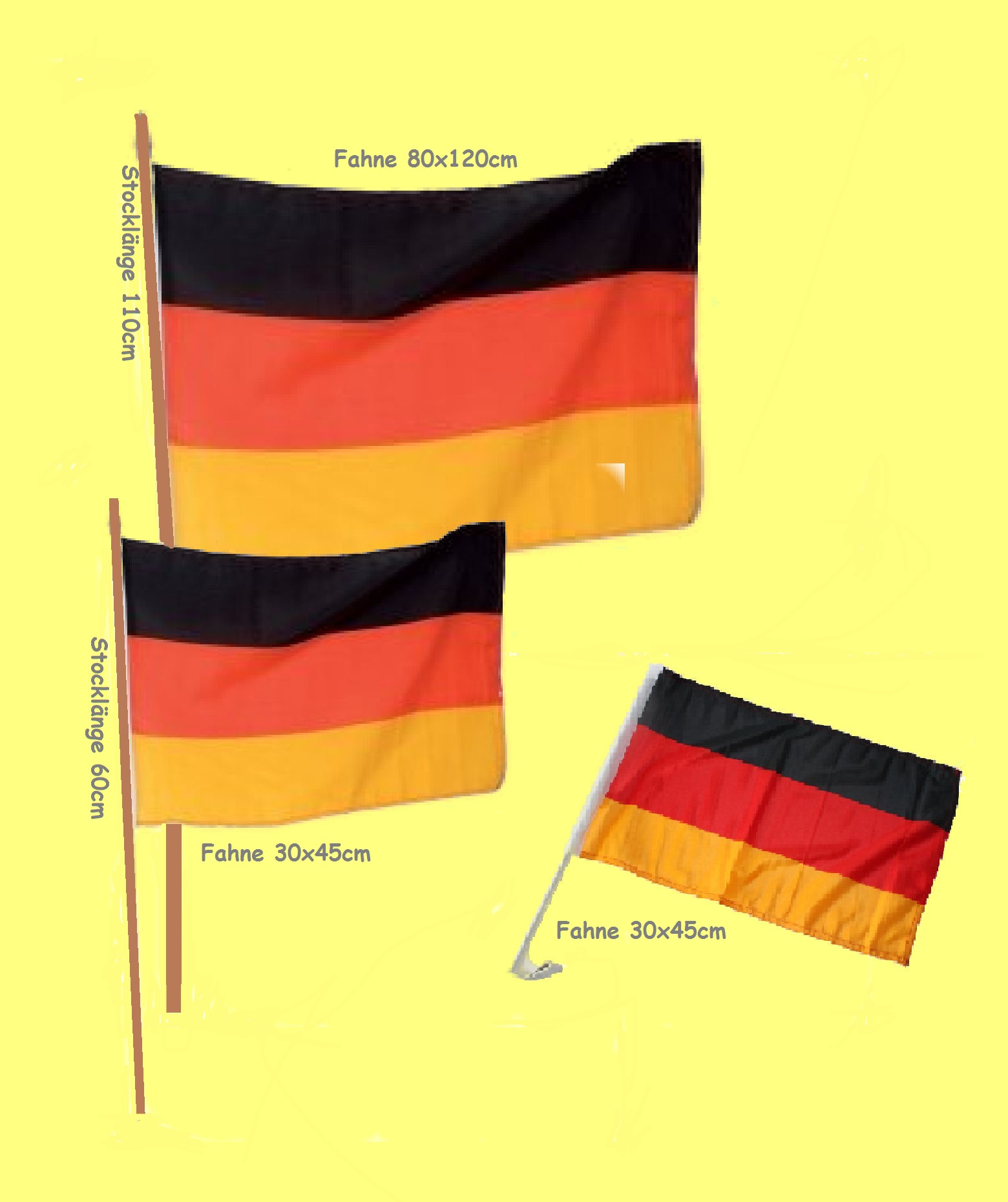 Deutschlandfahne Deutschlandfahne