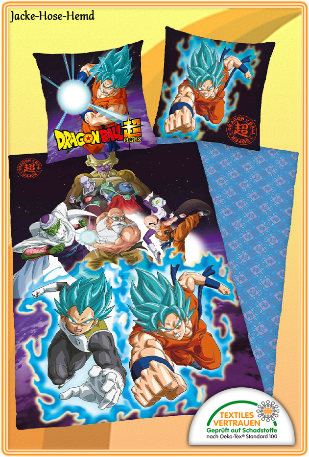 Dragonball Bettwäsche 