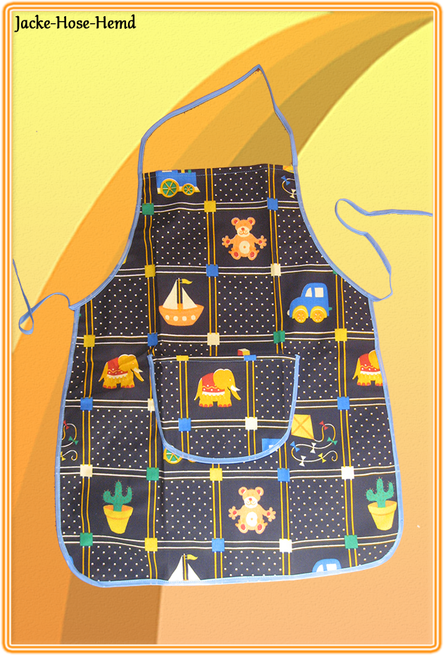 Elefant Bär Schürze