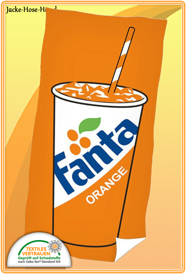 Fanta Orange Badetuch
