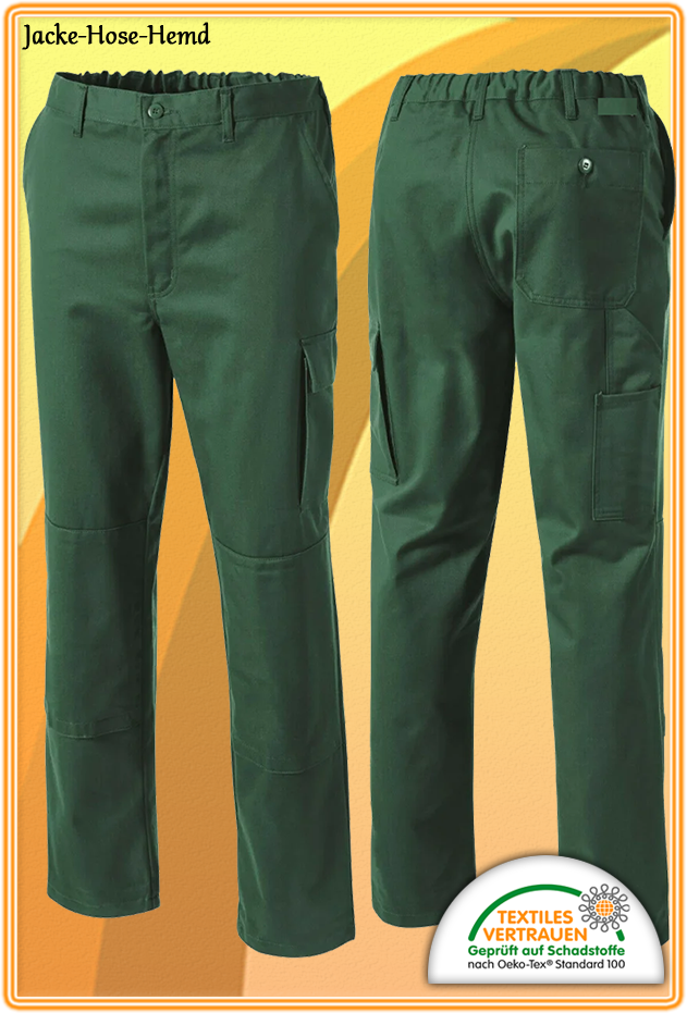 Gärtnerbundhose Grün