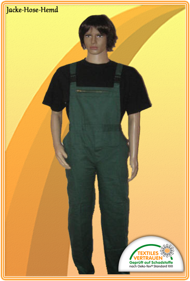 Grün Arbeitslatzhose