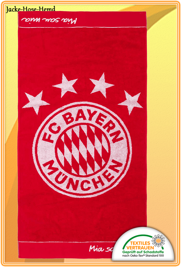 FC Bayern München Handtuch bei uns im günstig