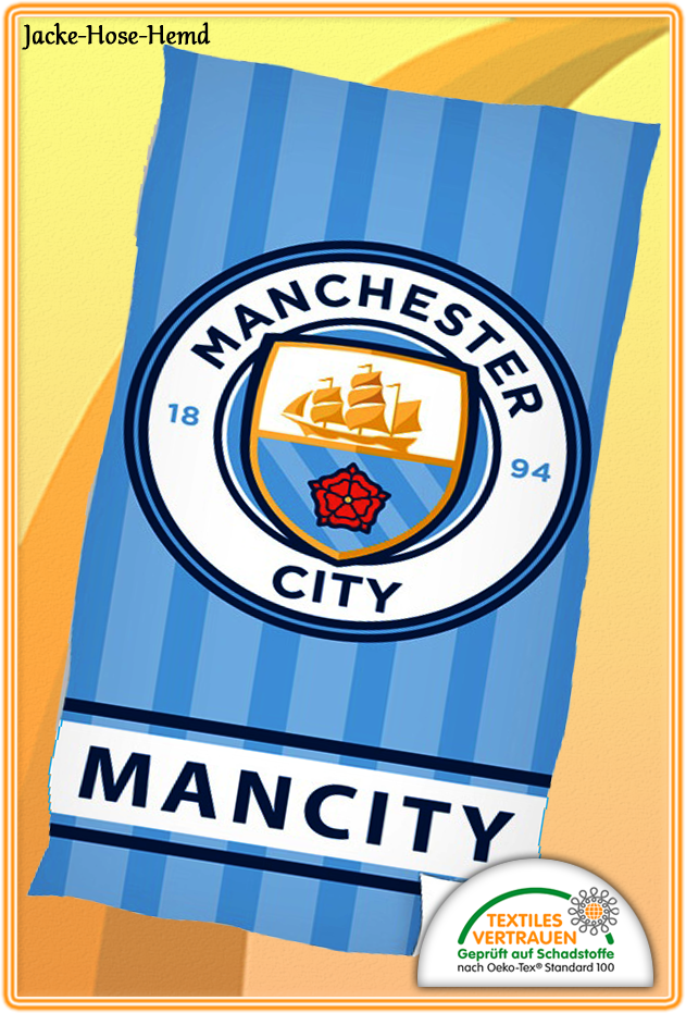 Manchester City Badetuch