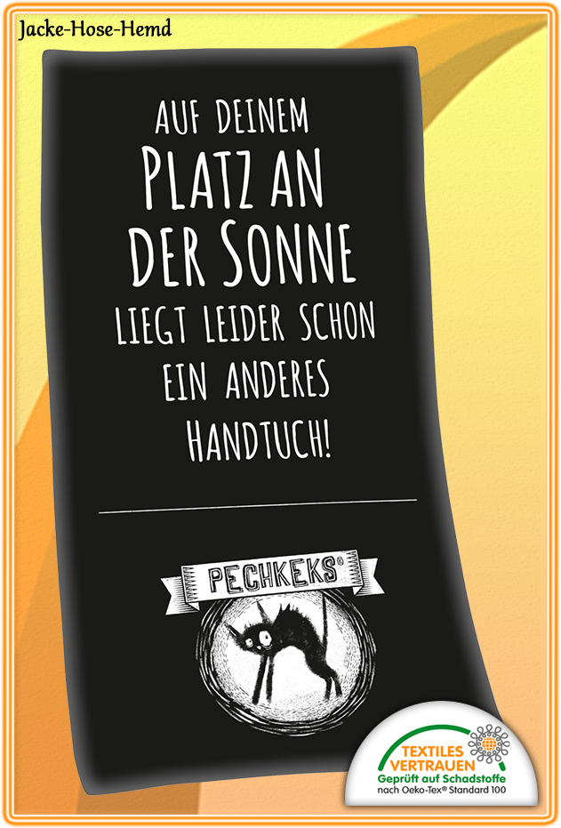 Pechkeks Handtuch