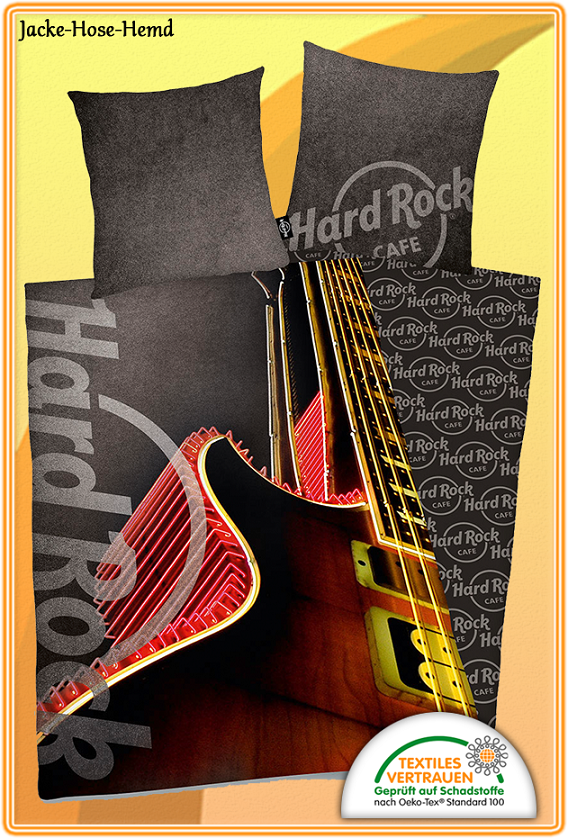 Hard Rock Cafe Bettwäsche XXL 
