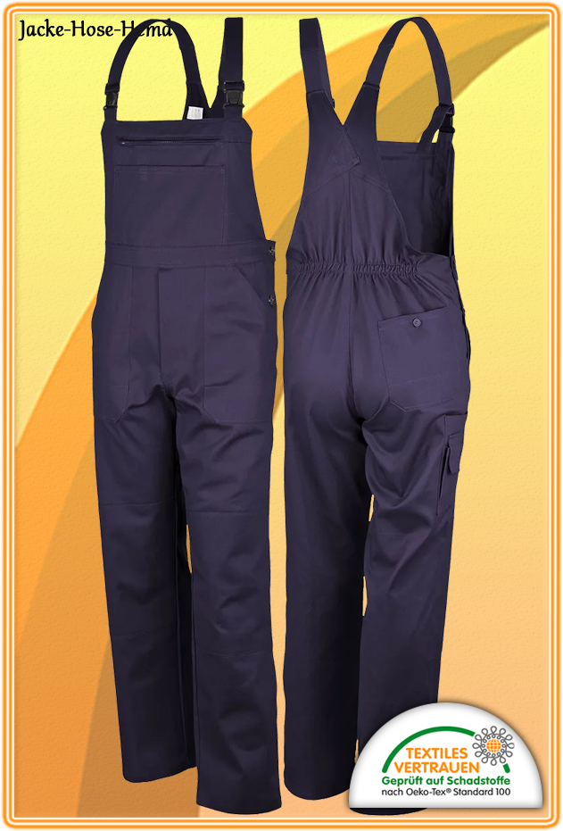 Hausmeister Latzhose Blau