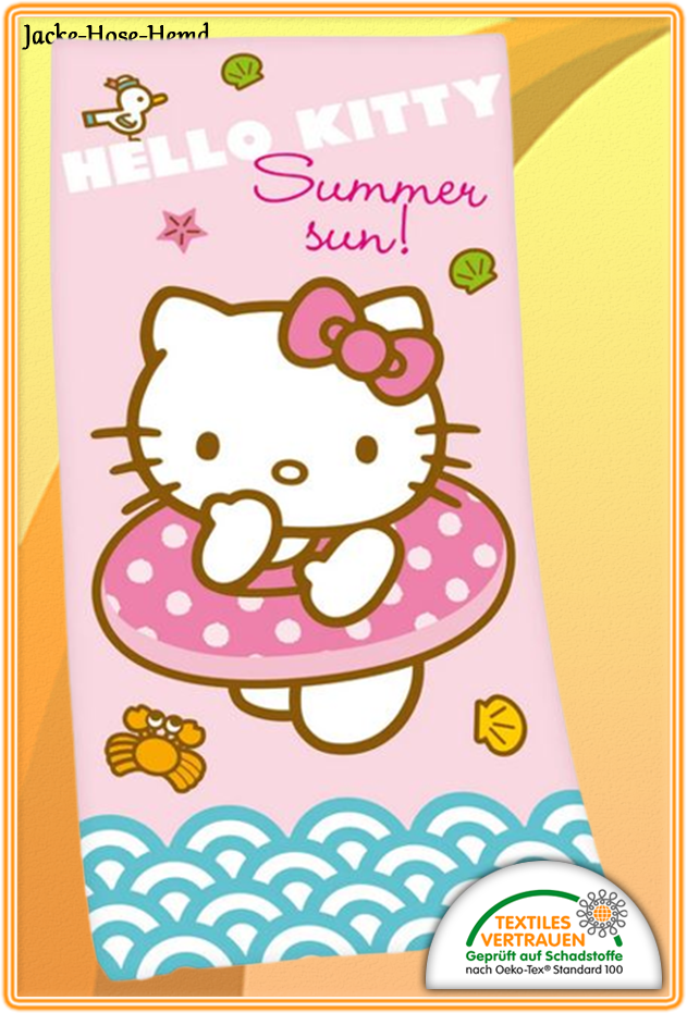 Hello Kitty Badetuch