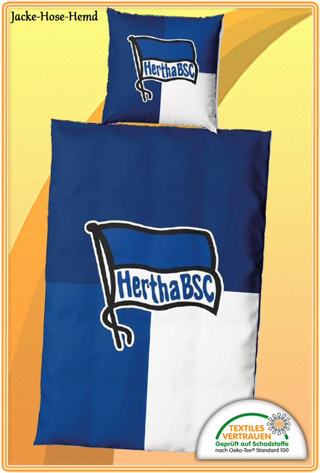 Hertha BSC Bettwäsche Kacheln