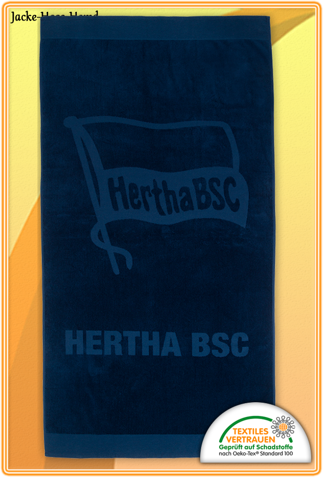 Hertha BSC Duschtuch  