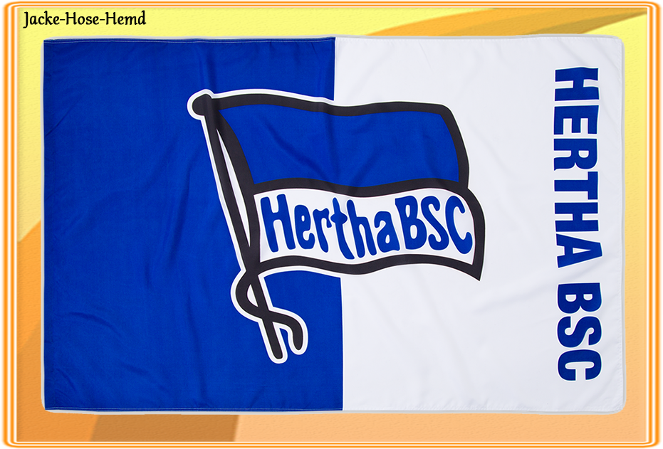 Hertha BSC Fahne 