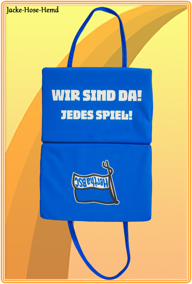 Hertha BSC Klapp-Kissen