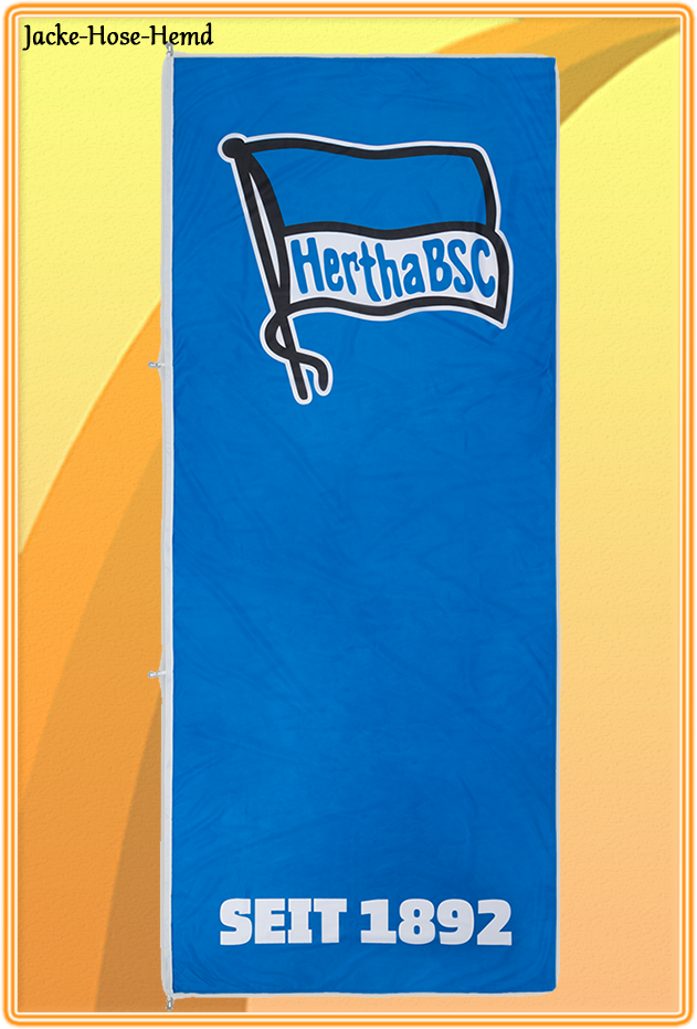 Hertha BSC Mastfahne