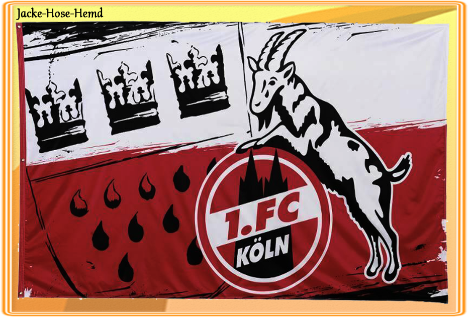 1. FC Köln Hissfahne 