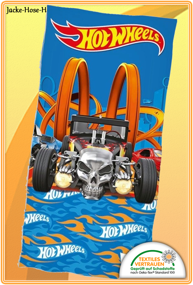 Hot Wheels Auto Badetuch