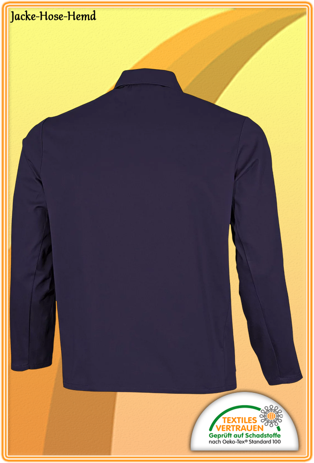 Jacke Blau Kurz-, Schlankgröße
