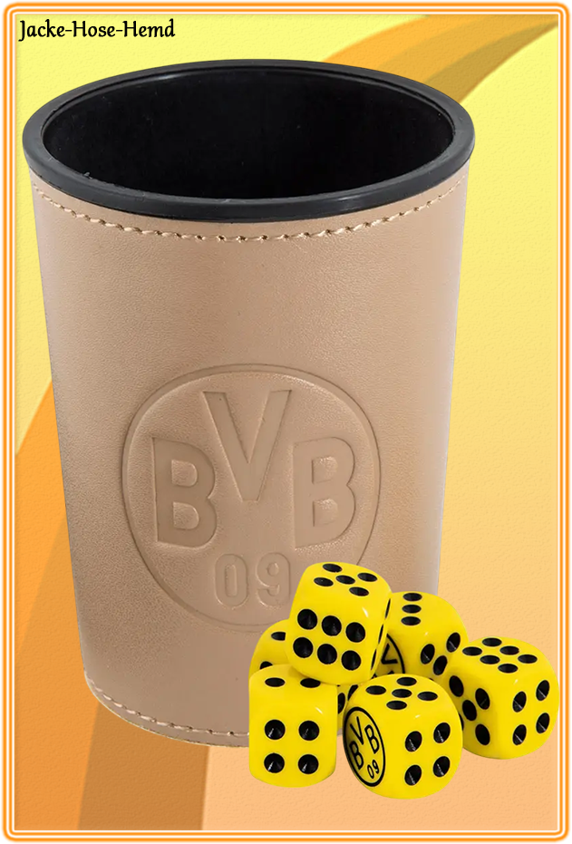 Borussia Dortmund Würfelbecher