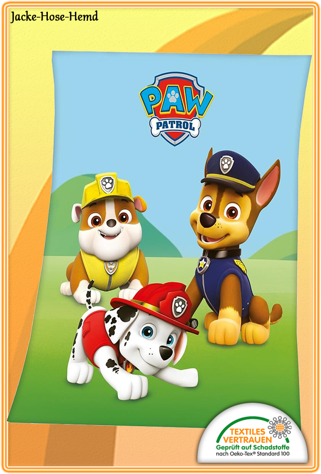 Kuscheldecke Paw Patrol