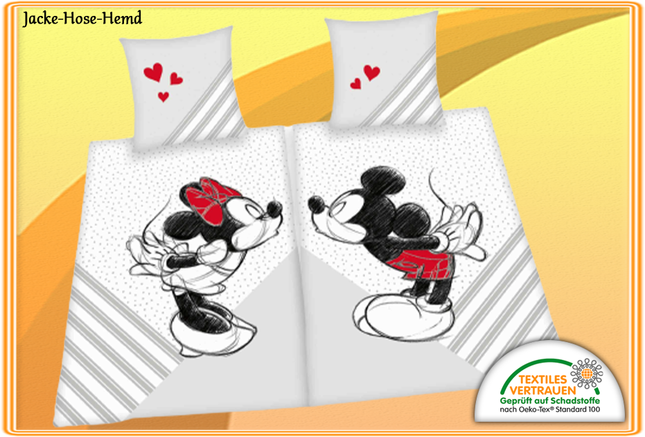Minnie Mouse Partnerbettwäsche 