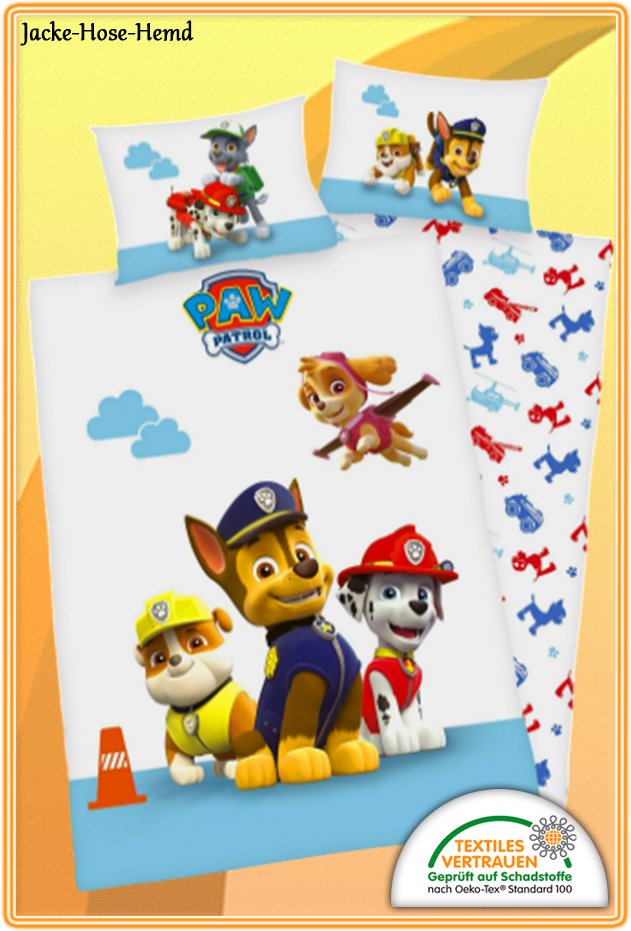 PAW Patrol Babybettwäsche