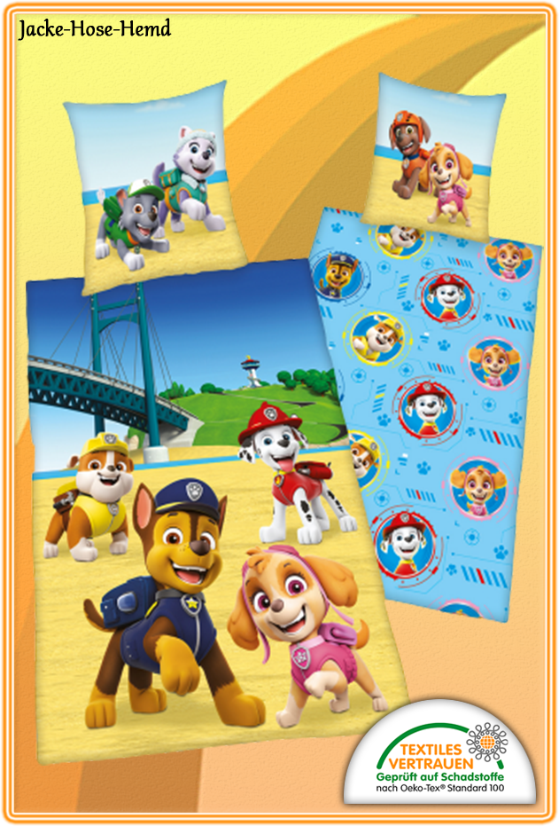 PAW Patrol Bettwäsche 