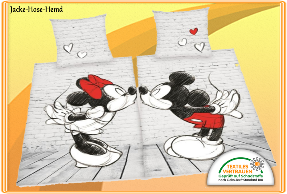 Partnerbettwäsche Minnie Mouse